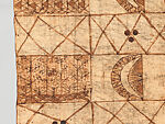 Barkcloth Panel (Ngatu Tahina), Barkcloth, pigment, Tonga