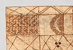 Barkcloth Panel (Ngatu Tahina), Barkcloth, pigment, Tonga