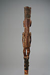 Spear Head (Kuku Hamar [?]), Wood, bamboo, fiber, shell, lime, paint, Manus Island