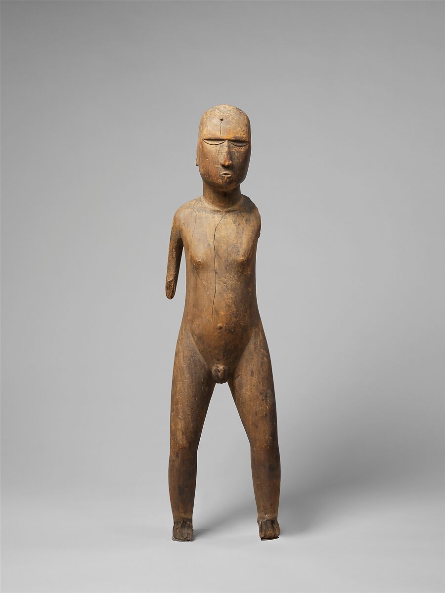 Tiki (male figure), Mangarevan artist, Wood, Mangarevan peoples