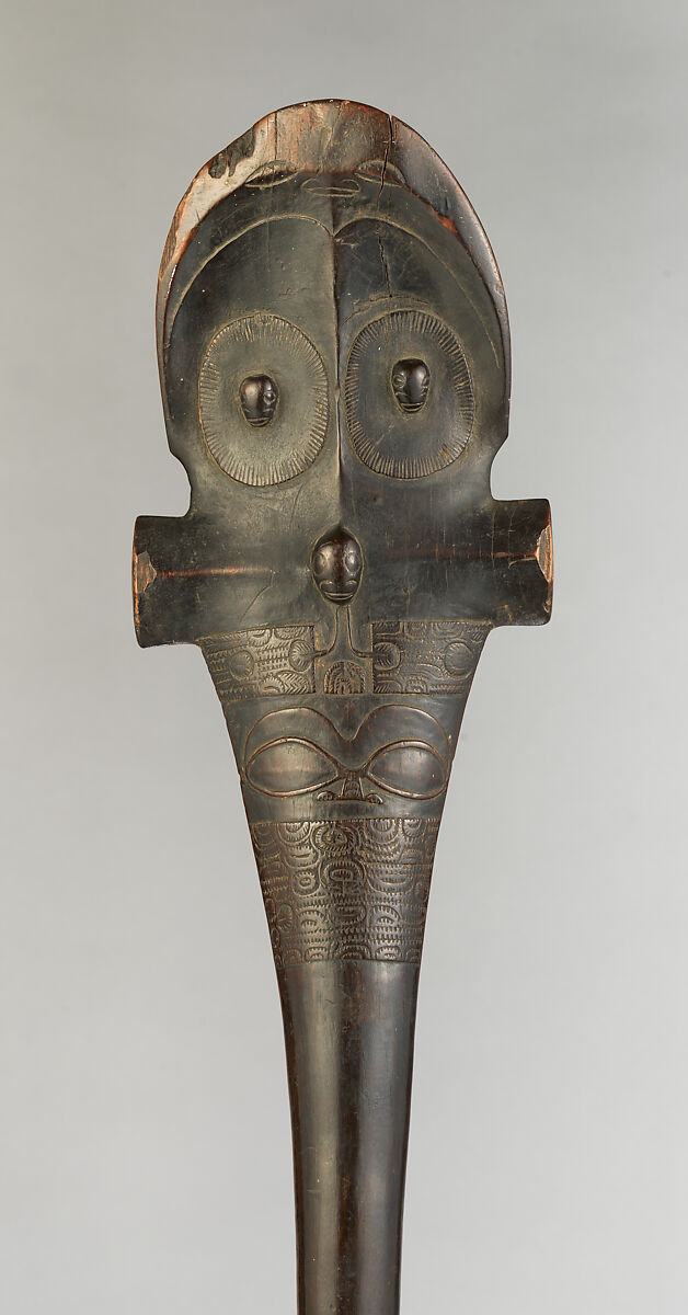 Club ('U'u), Wood, fiber, Marquesan (Enata) people