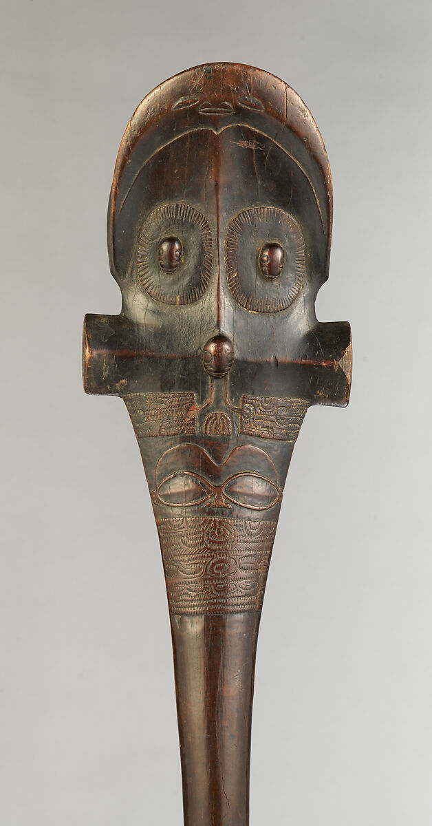 Club ('U'u), Wood, fiber, Marquesan (Enata) people