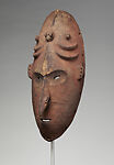 Mask, Wood, paint, Murik Lakes