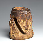 Betel-Nut Mortar, Wood, Murik Lakes