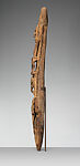 House Post, Wood, Murik Lakes