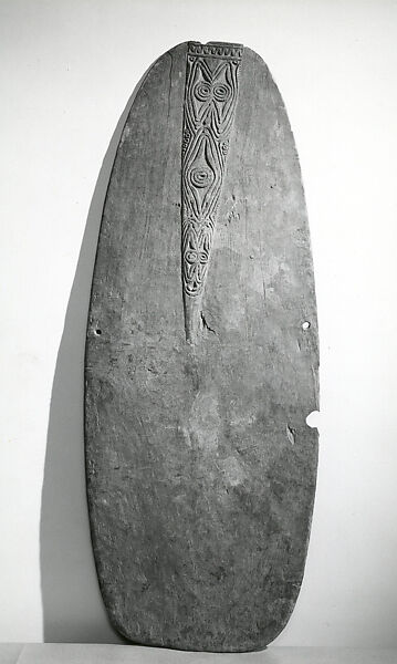 Shield, Wood, Rao people 