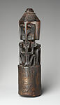 Korwar (charm and stopper), Cenderawasih Bay artist, Wood, Cenderawasih Bay