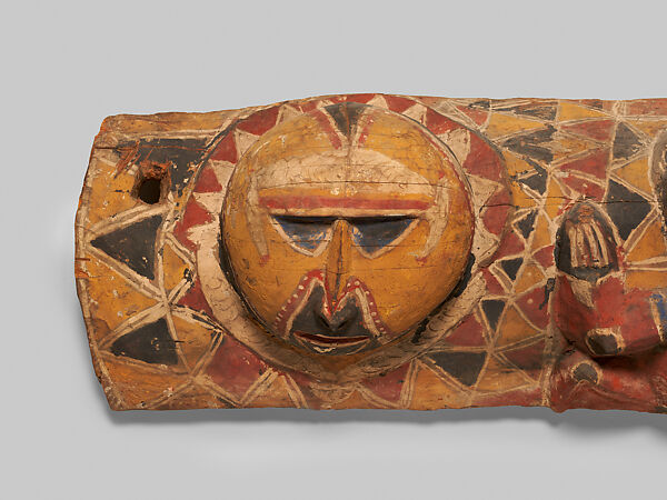 Lintel from a Ceremonial House, Wood, paint, Abelam people