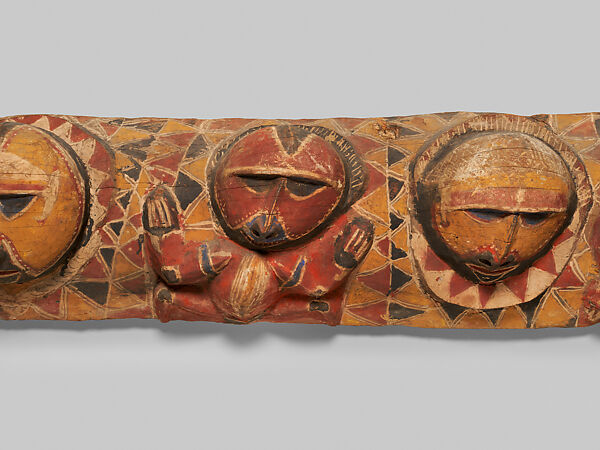 Lintel from a Ceremonial House, Wood, paint, Abelam people