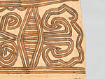 Barkcloth Panel, Barkcloth, pigment, Collingwood Bay