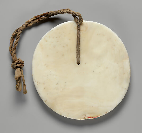 Breastplate (Tema, Tambe, or Tepatu), Tridacna shell, turtle shell, trade cloth, fiber, Santa Cruz Islands