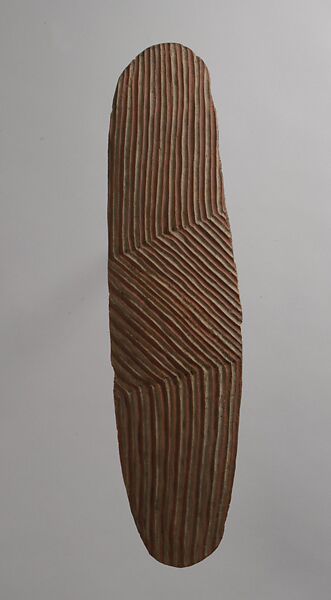 Shield (Wunda), Wood, paint, Western Australia 
