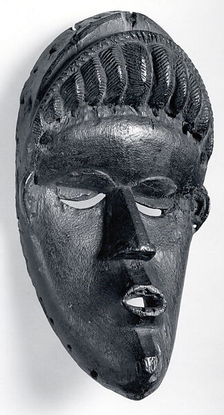 Mask, Wood, Bassa peoples 