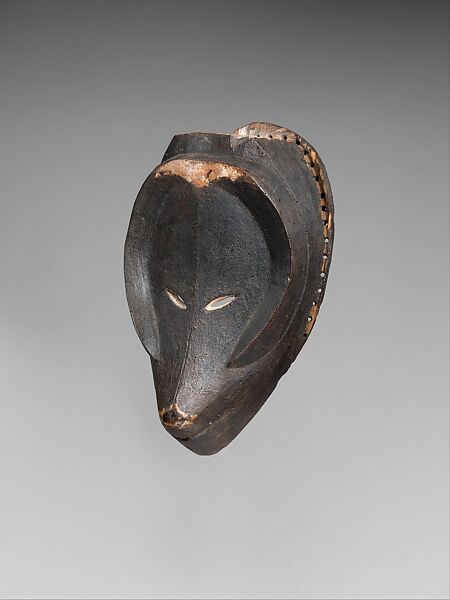 Mask: Ram, Wood, pigment, Salampasu peoples
