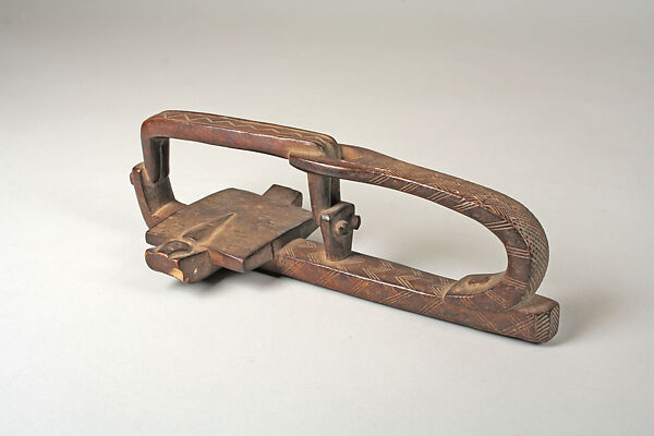 Model of Animal Trap, Wood, Baule peoples