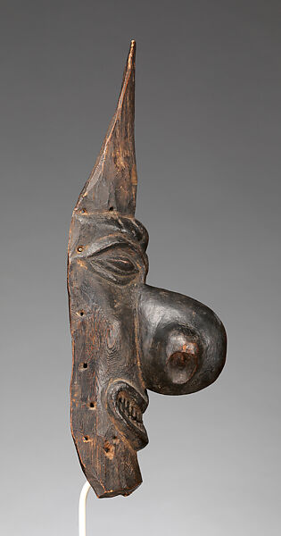 Mask (Dagak), Wood, paint, Kanak people