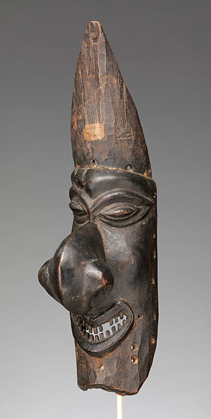 Mask (Dagak), Wood, paint, Kanak people