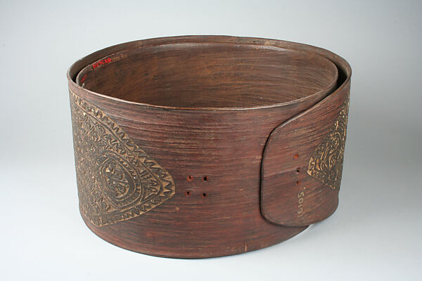 Bark Belt (Bailaia/Hekoke [?]), Bark, paint, lime, Elema people