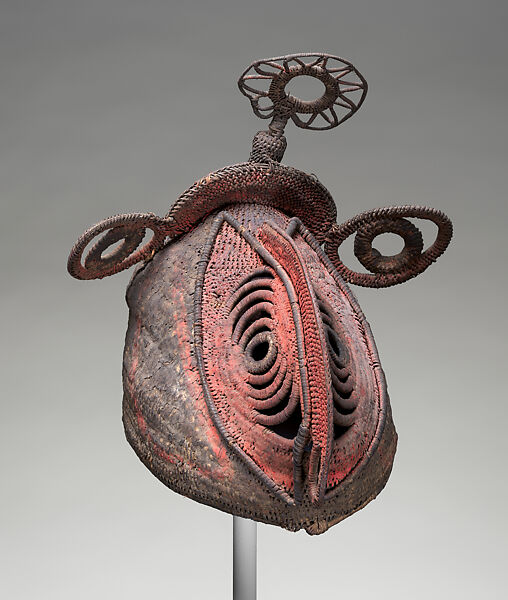 Mask (Baba Tagwa), Fiber, paint, Abelam people 