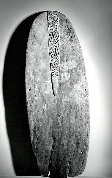 Shield, Wood, Rao people 