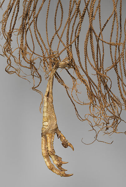 Pectoral Ornament, Pig tusks, nassa shells, seeds, fiber, resin, North coast, Aitape region