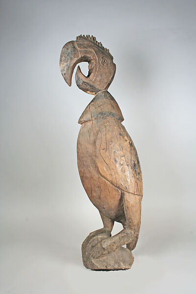 Cockatoo Figure, Wood, Abelam people 