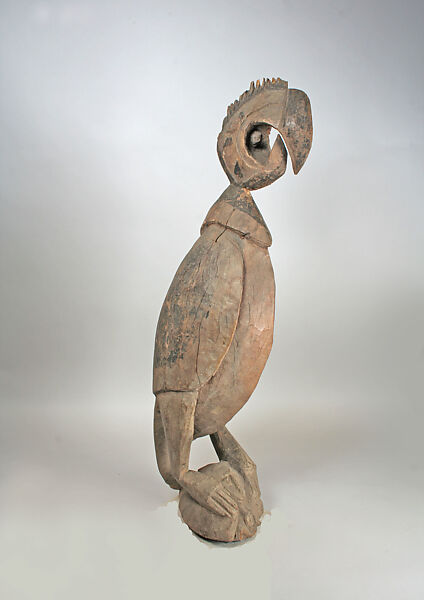Cockatoo Figure, Wood, Abelam people