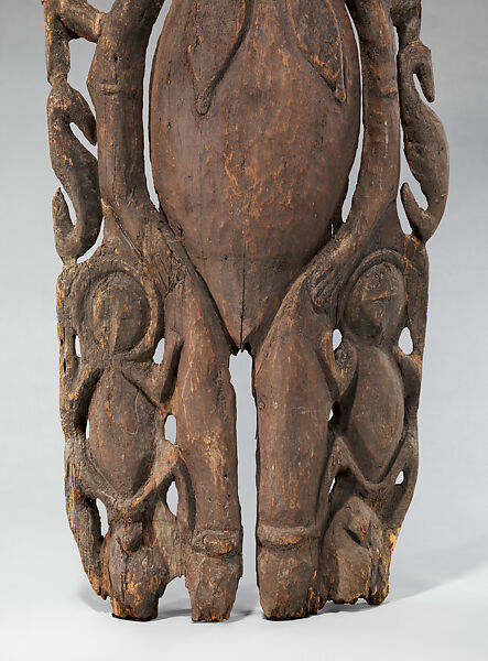 Figure (Nggwalndu), Wood, paint, Abelam people