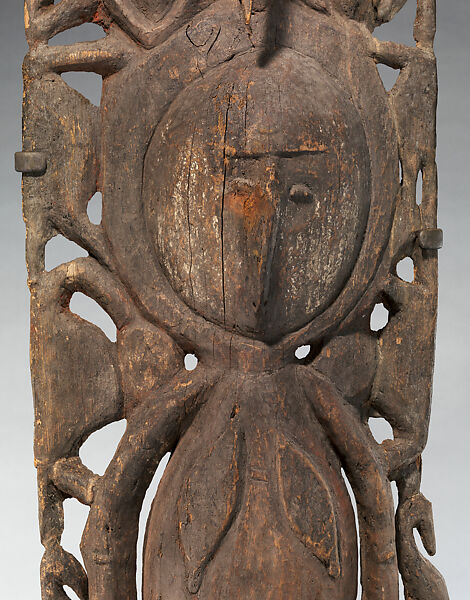 Figure (Nggwalndu), Wood, paint, Abelam people
