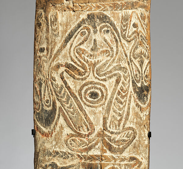Spirit Board (Gope), Wood, paint, Turamarubi people