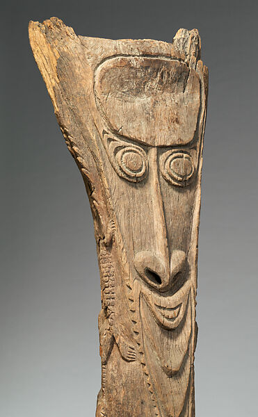 House Post, Wood, Iatmul people