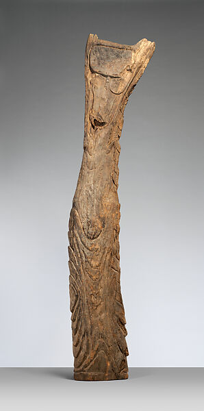 House Post, Wood, Iatmul people