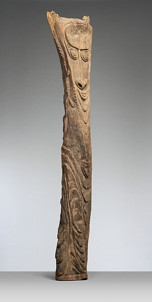 House Post, Wood, Iatmul people