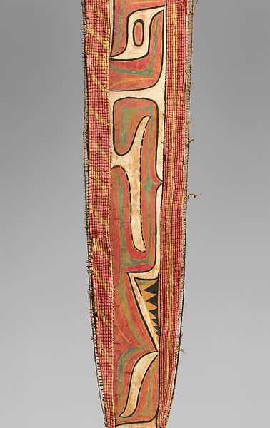 Dance Wand (Rei), Reeds, wood, bamboo, fiber, paint, Sulka people