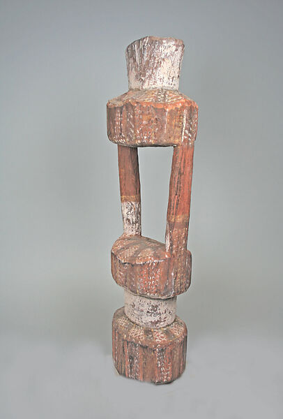 Finial from a Grave Pole (Pukamuni [?]), Wood, paint, Tiwi people