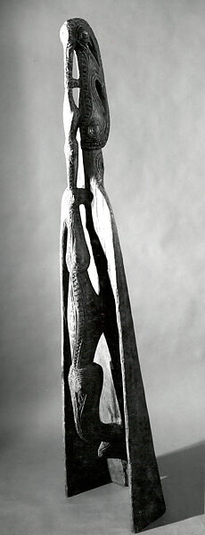 Canoe Prow, Wood, Wogumas