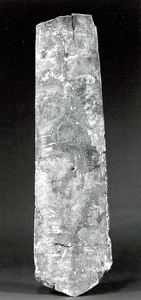 Painting from a Ceremonial House Ceiling, Sago palm petiole, paint, Yinibu people