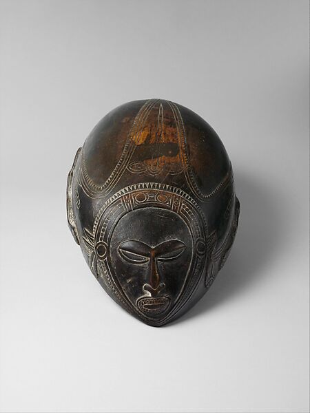 Ceremonial Bowl, Wood, traces of lime pigment, Tami Islands 