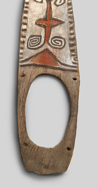 Door Board (Amitung), Abanfogop, Wood, paint, Telefomin people