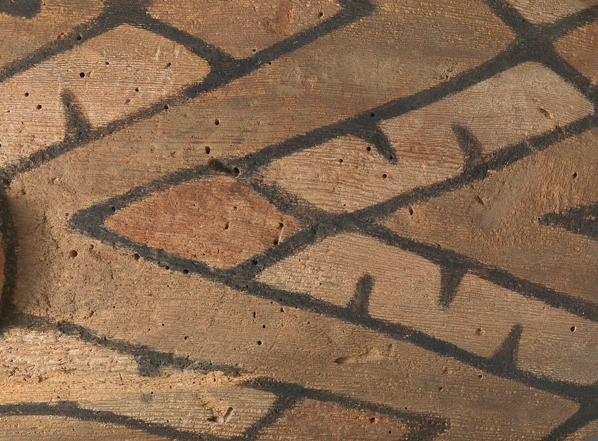 Rainforest shield, Aboriginal artist, Wood, natural pigment, Northeastern Queensland