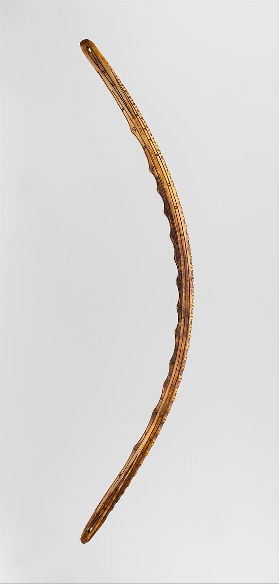 Bow Drill, Ivory (walrus), Punuk