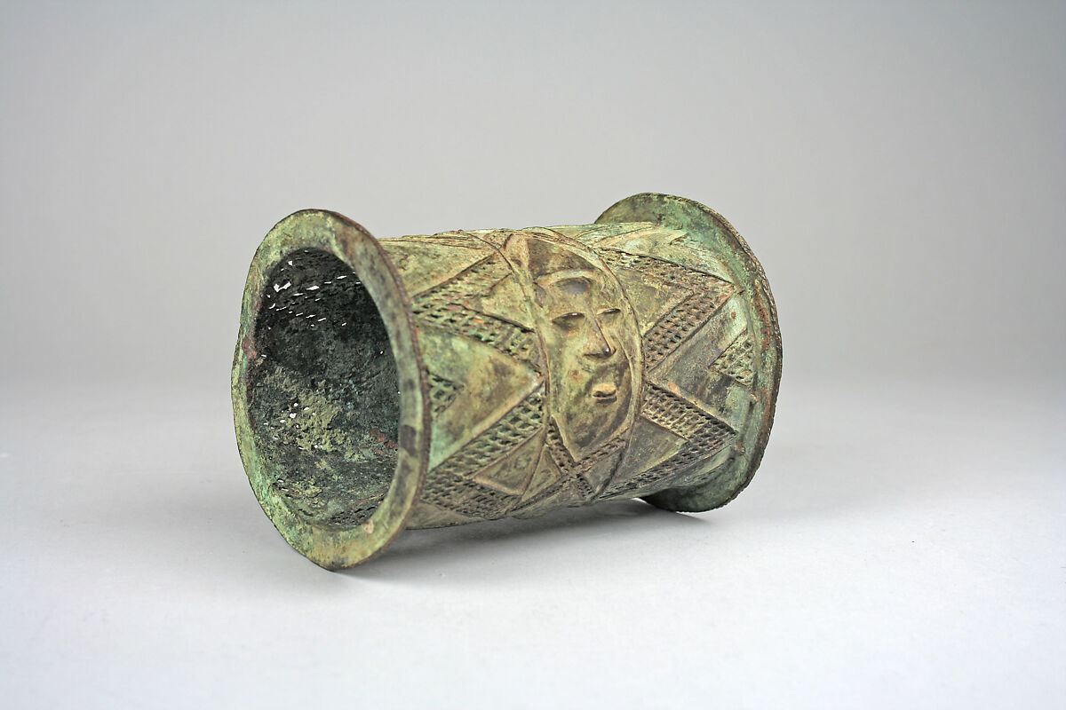 Bracelet, Yoruba artist, Bronze, Yoruba peoples