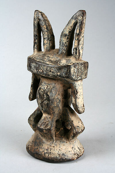 Shrine Figure (Ikenga), Igbo artist, Wood, earth, straw, Igbo peoples