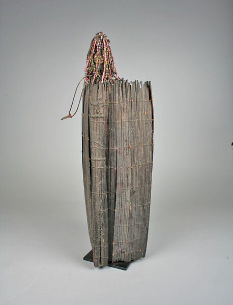 Amulet (ààlè), Wood, cane, beads, cloth, cowries, Yoruba peoples, Ijebu group 
