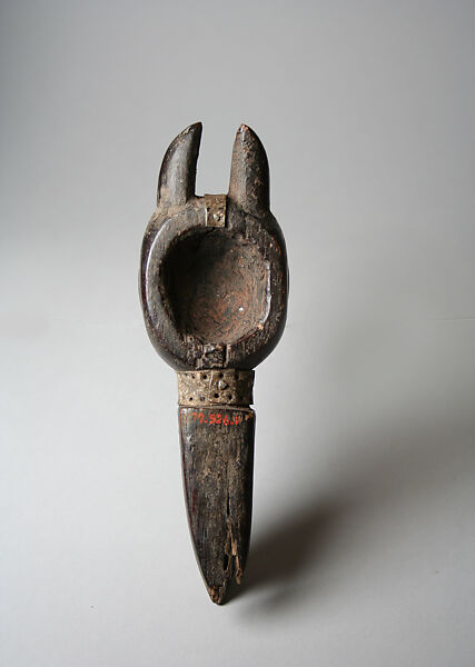 Miniature Mask, Loma artist, Wood, metal, Loma peoples (?)