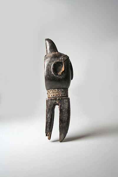 Miniature Mask, Loma artist, Wood, metal, Loma peoples (?)