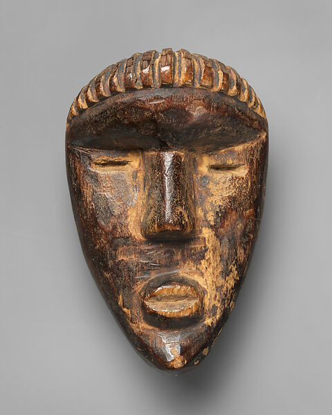 Miniature Mask, Wood, Bassa peoples (?) 