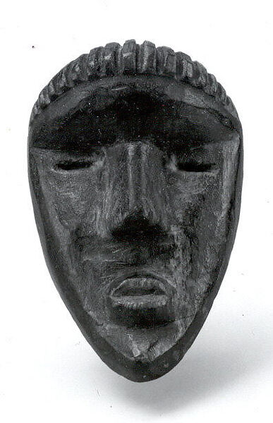 Miniature Mask, Wood, Bassa peoples (?)