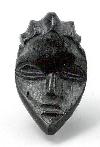 Miniature Mask, Wood, Bassa peoples (?)