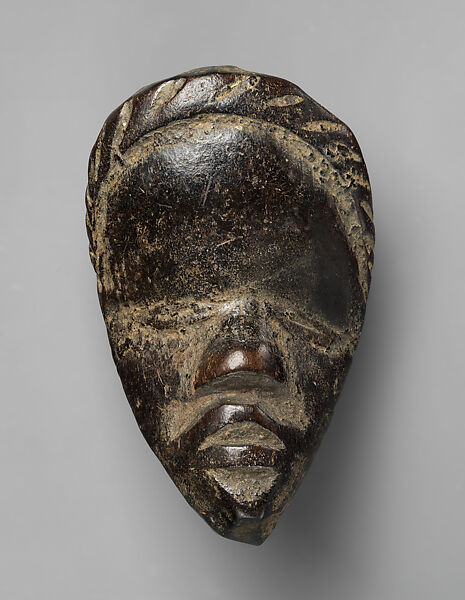 Miniature Mask, Wood, Bassa peoples (?) 